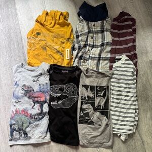 Boys 5T Long Sleeve Shirts Bundle